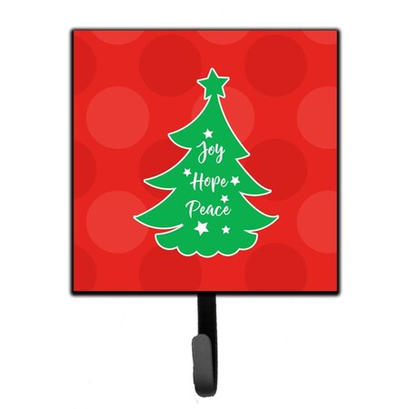 Carolines Treasures Christmas Tree Red Green Leash or Key Holder BB6971SH4